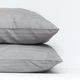 Набір наволочок Moon&Star Satin Stripe Silver Stripe 50х70 2 шт (MS-840002757) - зображення 1