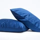 Набір наволочок Moon&Star Сатин Premium Navy Blue 40х40 2 шт (MS-840002550) - зображення 2