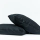 Набір наволочок Moon&Star Satin Stripe Deep Black 40х40 2 шт (MS-840002694) - зображення 3