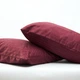 Набір наволочок Moon&Star Satin Stripe Burgundy Luxe 50х50 2 шт (MS-840002678) - зображення 2