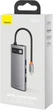Док-станция Baseus Metal Gleam Series 5-in-1 Multifunctional Type-C HUB Docking Station Space Gray (CAHUB-CX0G) - изображение 8