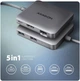 Док-станция AXAGON HMC-5HL Grey - изображение 2