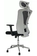 Крісло Barsky Mesh White/Black BM-04 - изображение 8