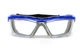 Спортивна оправа під діаптрії Global Vision RX-K Blue (rx-able) (clear) прозорі - изображение 4