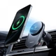 Автомобільний тримач з Бездротовим ЗП Baseus PrimeTrip VC2 Pro Qi2.2 25W black - изображение 8