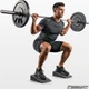 Клиновий блок EasyFit EF-0690 куточок, блок-платформа для присідань набір 3 шт Чорний (56003427) - зображення 2