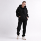 Уютный черный спортивный костюм в стиле oversize 55862 размер S - изображение 4