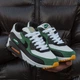 Кроссовки мужские зеленые 90 White Green Suede 43 - изображение 3