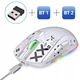 Ігрова бездротова миша HXSJ T90 (2.4G, Bluetooth, USB). З підсвічуванням та акумулятором - изображение 6