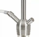 Кальян AMY Deluxe Little Stick SS 13 R прозрачный 57см из нержавеющей стали на резьбе полный комплект - изображение 5