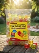 Мармелад Candy Crafter с семенами чиа 500 г жевательный мармелад фруктовые конфеты кубики с соком в индивидуальной упаковке ассорти клубника киви маракуйя витамины A B C сладости для детей школы перекуса чаепития офиса гостей подарочного бокса десертов - изображение 9
