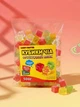 Жувальний мармелад Candy Crafter 500 г фруктовий мармелад з чіа цукерки кубики асорті полуниця ківі маракуя з насінням фруктовим соком вітамінами A B C індивідуально запаковані солодощі для школи дороги офісу подарунків святкового столу декору тортів - зображення 10