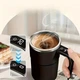 Кухоль з автоперемішуванням, автоматична магнітна, self stirring mug USB, для кави та напоїв 380 мл - зображення 8