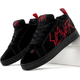 Кроссовки женские и мужские DC х Slayer Court Graffik Black Red / ДС Шуз черные с красным 37 - изображение 1