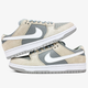Кроссовки женские и мужские Ni SB Dunk grey beige / кеды Най СБ Данк серые бежевые 37 - изображение 1