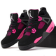 Кросівки жіночі Ni Jord 4 Black Neon Pink / Най Джор 4 чорні з рожевим 40 - зображення 1
