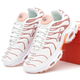 Кросівки жіночі Ni Air Max TN Plus White Coral / Най аір макс тн плюс білі з рожевим 38 - зображення 1
