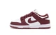 Кроссовки женские и мужские Ni Dunk Low Team Red Bordo White / кроссовки Най Данк бордовые с белым 42 - изображение 2