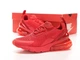 Кроссовки женские Ni Air Max 270 Triple Red / Най аир макс 270 красные 38 - изображение 3
