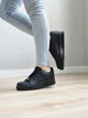 Кроссовки женские и мужские Ni Air Force 1 black / кеды Най аир Форс 1 черные 43 - изображение 4