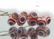 Набор стеклянных бусин 16*8мм отв:5мм № 7418 ISTA Lampwork - изображение 2