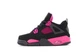 Кросівки жіночі Ni Jord 4 Black Neon Pink / Най Джор 4 чорні з рожевим 40 - зображення 2