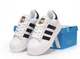 Кроссовки женские Adi Superstar 2W White Black Plarform / кеды Ади суперстар 2В платфортм белые черные 39 - изображение 6