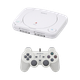 Набор Консоль Sony PlayStation 1 Slim Chip White Б/У + Геймпад Проводной DualShock - изображение 1