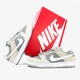 Кроссовки женские и мужские Ni SB Dunk grey beige / кеды Най СБ Данк серые бежевые 37 - изображение 7