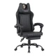 Fantech GC193 - кресло для геймера, эргономичное, ПВХ-кожа, до 130 кг, наклон до 130°, подголовник, поясничная опора, подножка, 17 к - изображение 2
