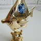 Фигурка с камнями Swarovski Рыбка-Луна 12 см 160053 - изображение 2