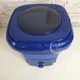 Стиральная машина мини складная 18 л Folding Washing Machine, портативная стиралка до 2 кг с отжимом для дома и путешествий, электрическая компактная стиральная машинка для носков, белья, мелких вещей Синяя, WM-2690-Blue - изображение 13