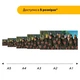 Дерев'яний фігурний пазл Мисливці на Біджу, А1, Картонна коробка 500+ елементів - изображение 2