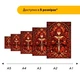 Дерев'яний фігурний пазл Дворянка, А2, Картонна коробка 300+ елементів - изображение 2