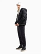 Футболка хлопковая длинная мужская Armani Exchange 904744743 XL Молочная (1161624681) - изображение 3