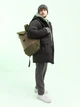 Рюкзак gard ROLLTOP POCKET 2 | екокожа коричнева матова 1/24 хакі 8167 - зображення 2