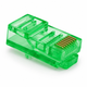 Коннектор Ritar RJ-45 8P8C UTP Cat-5 для обжима витой пары в упаковке 100 шт Зеленый - изображение 3
