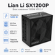 Блок питания Lian Li SX1200P 1200W ATX 3.1 80 Plus Platinum вентилятор 120 мм Black (G9P.SX1200P.B000.EU) - изображение 1