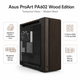 Корпус для ПК Asus ProArt PA602 Mid Tower без БП E-ATX Wood Edition Tempered Glass Black (90DC00J0-B09030) - изображение 1
