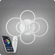 Люстра светодиодная 517 Dlight 3color с пультом 135Вт Белый (02181) - изображение 4
