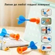 Набір дротиків з присосками для гри в дартс (+ 20 наліпок-цілей) Mideer Toys MD1439 - зображення 7