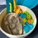 Кинетический песок (2 кг) с песочницей и крышкой Mideer Toys MD4307 - изображение 6