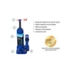 Домкрат Vitol DB-02006/T90204, телескопический, гидравлический, 2т, min 181мм, max 345мм (DB-02006) VITOL DB-02006 1071715 - изображение 5