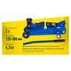 Домкрат Iron Hand IH-125300DP, підкатний, гідравлічний, 2т, min 125мм, max 300мм (IH-125300DP) Iron Hand IH-125300DP 1071739 - зображення 6