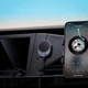Автомобильный Bluetooth аудиоресивер Автомобильный FM-трансмиттер Hoco E150 Path ресивер с кабелем, серый - изображение 2