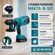 Краскопульт Makita JK-SG1 аккумуляторный 24 В электрический 800 Вт распылитель краски 5 А·ч пульверизатор для лака с баком 800 мл потоком 380 мл/мин беспроводной краскораспылитель 3 режима для стен мебели ремонта дома строительных работ - изображение 2