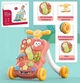 Ходунки детские Sobebear YL 622/02 телефон, звук, музыка, звуки животных, шестерни, пальчиковые игры, сортер, регулировка высоты Коралловый - изображение 11