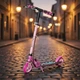 Самокат Skyper Pegas двухколесный колеса PU 145 мм, стальная рама, ручной тормоз Pink 5-12 лет (PS-71643) - изображение 11