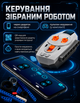 Конструктор детский TY-43 для мальчиков для детей техник робототехника игрушки на радиоуправлении игровые конструкторы на пульте для развития логики моторики 400 деталей из АКБ электронный развивающий учебный набор - изображение 7