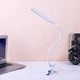 Акумуляторна настільна LED-лампа 24LED на прищіпці з гнучкою ніжкою та USB-заряджанням - зображення 4